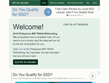 Tablet Screenshot of birtaxcalculator.com